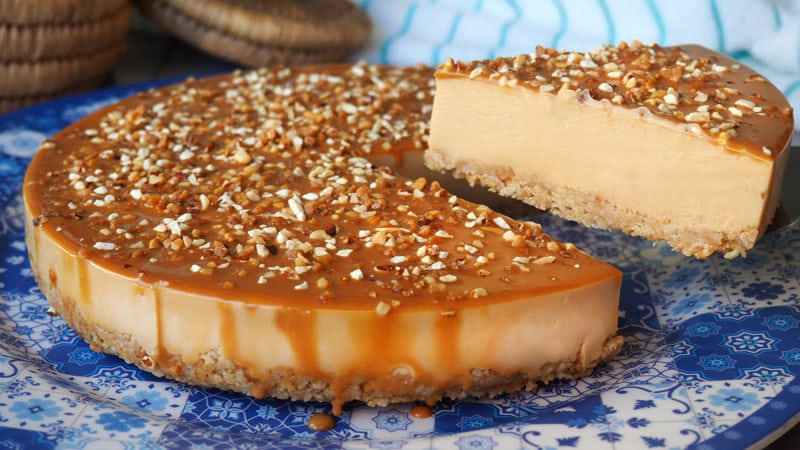 Cheesecake Dulce, liviano, fresco y delicioso